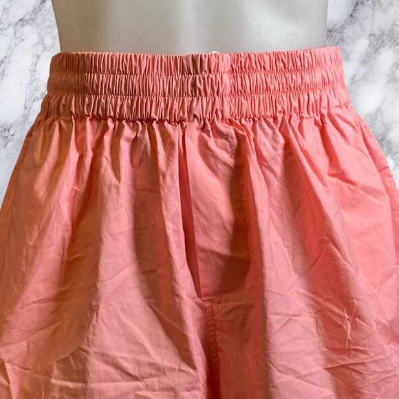 L'Academie Dallis Poplin Flirty Short - Hibiscus Pink - Picture 7 of 12